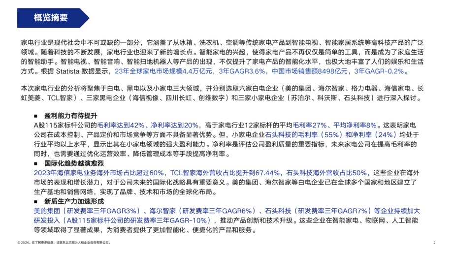 顺为人和:2024年家电行业组织效能报告